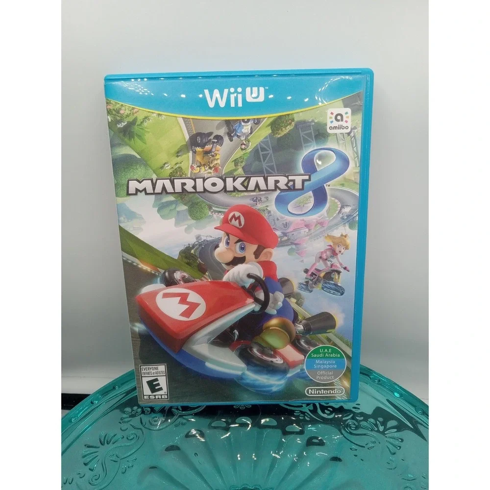 Mario Kart 8 (Nintendo Wii U, 2014) Not Complete Cover Is Faded
